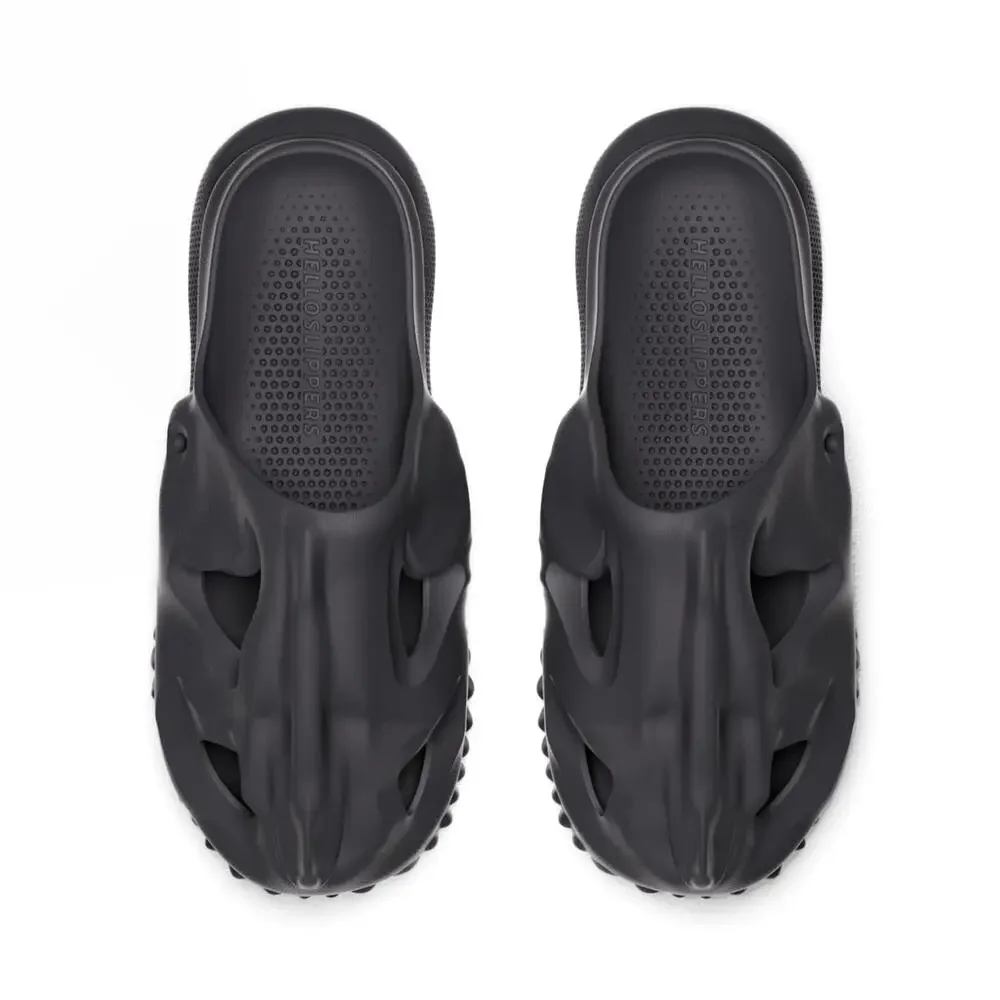 HELLO SLIPPERS T-REX FOSSIL SLIDES, DINOSAUR SANDALS